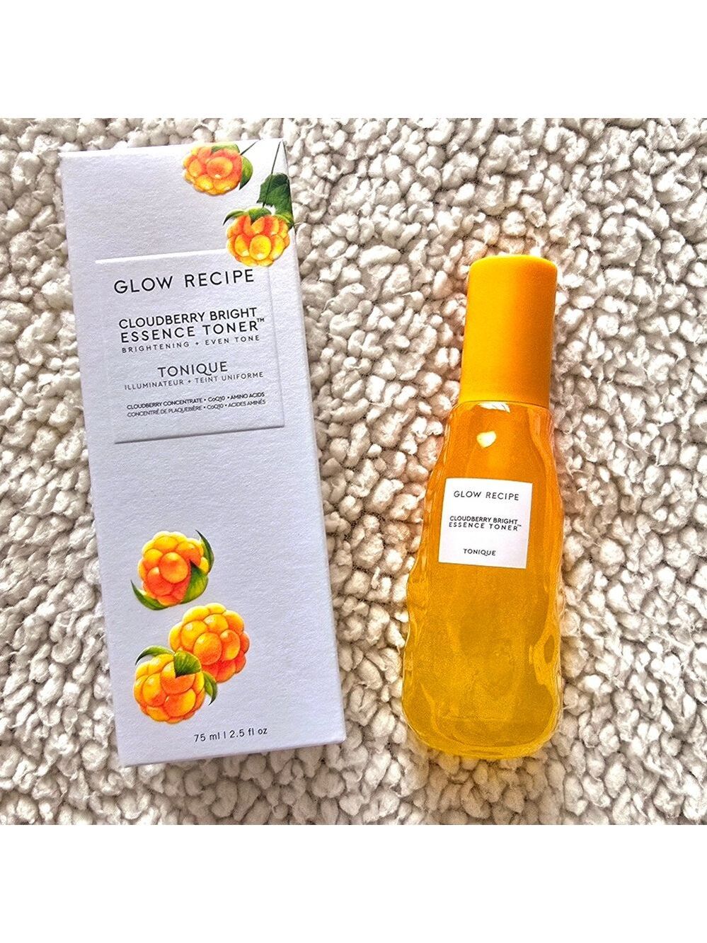 NEW! Glow Recipe Cloudberry Bright Essence Toner 75 ml